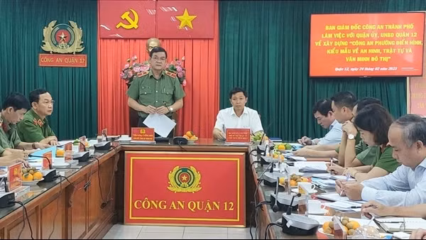 Nhiều đề xuất xây dựng Công an phường điển hình, kiểu mẫu