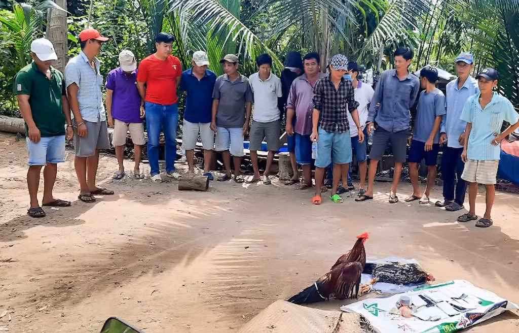 Công an Vĩnh Long mở cao điểm truy quét cờ bạc -0
