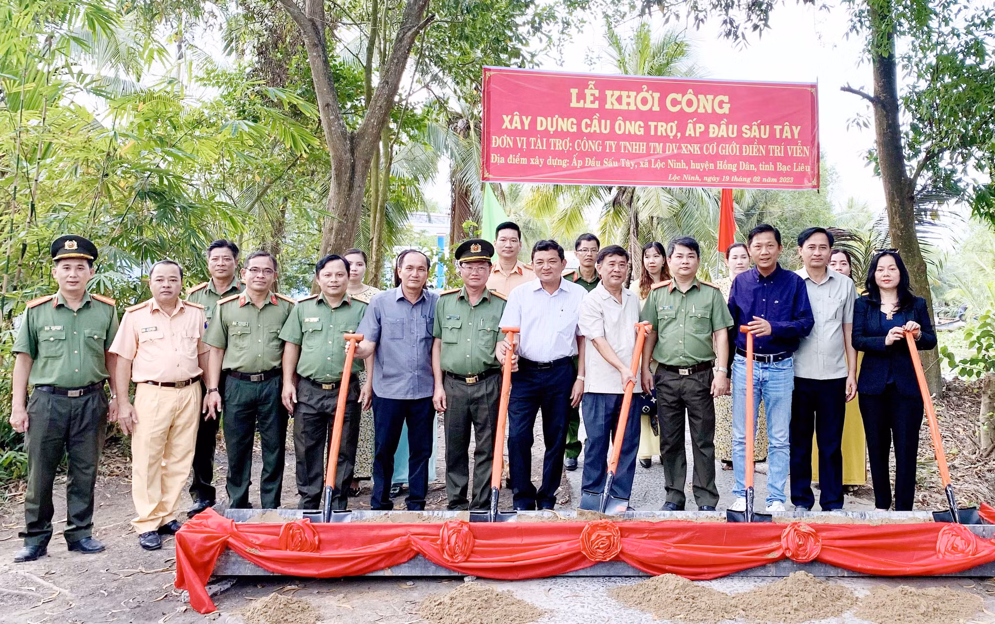 Hỗ trợ xây cầu nông thôn trong vùng đồng bào Khmer -0