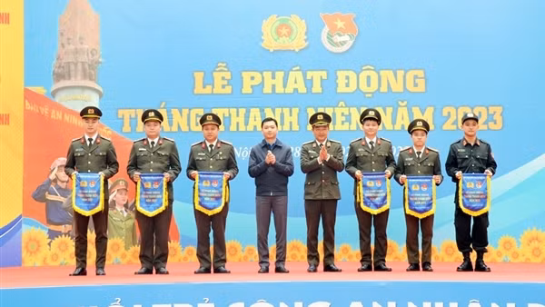 Ban Thanh niên CAND phát động Tháng Thanh niên năm 2023