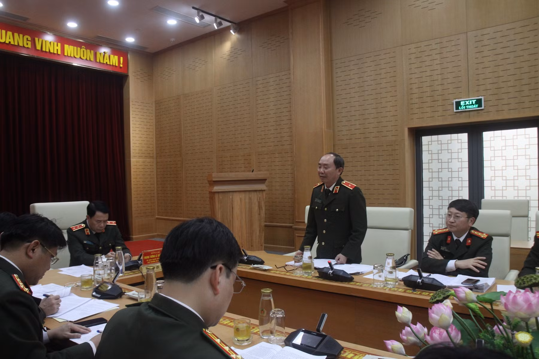Rà soát, đánh giá kết quả thực hiện nhiệm vụ trọng tâm công tác phong trào bảo vệ ANTQ ngay từ đầu năm 2023 -0
