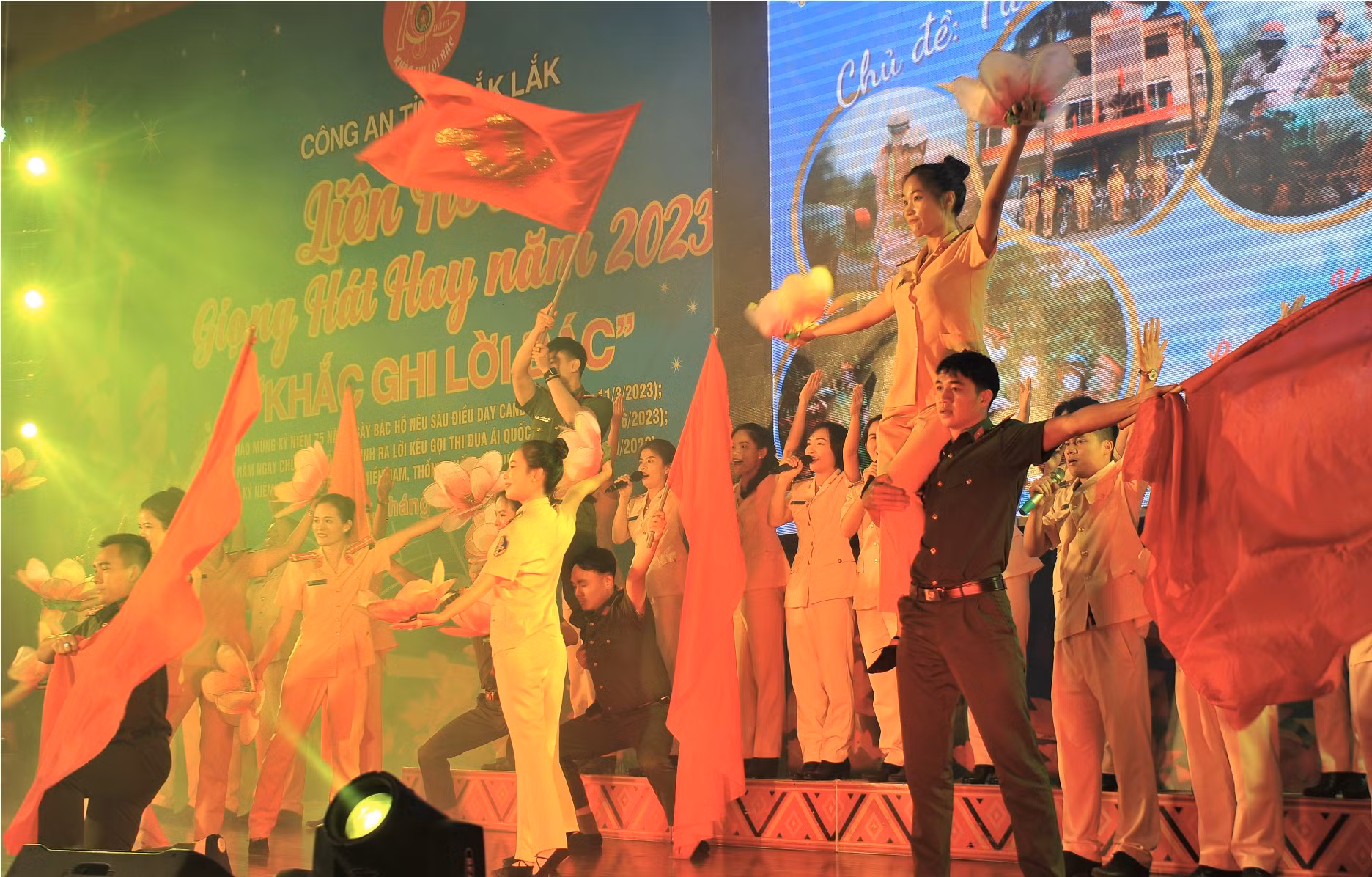 Liên hoan tiếng hát hay Công an tỉnh Đắk Lắk năm 2023 -0
