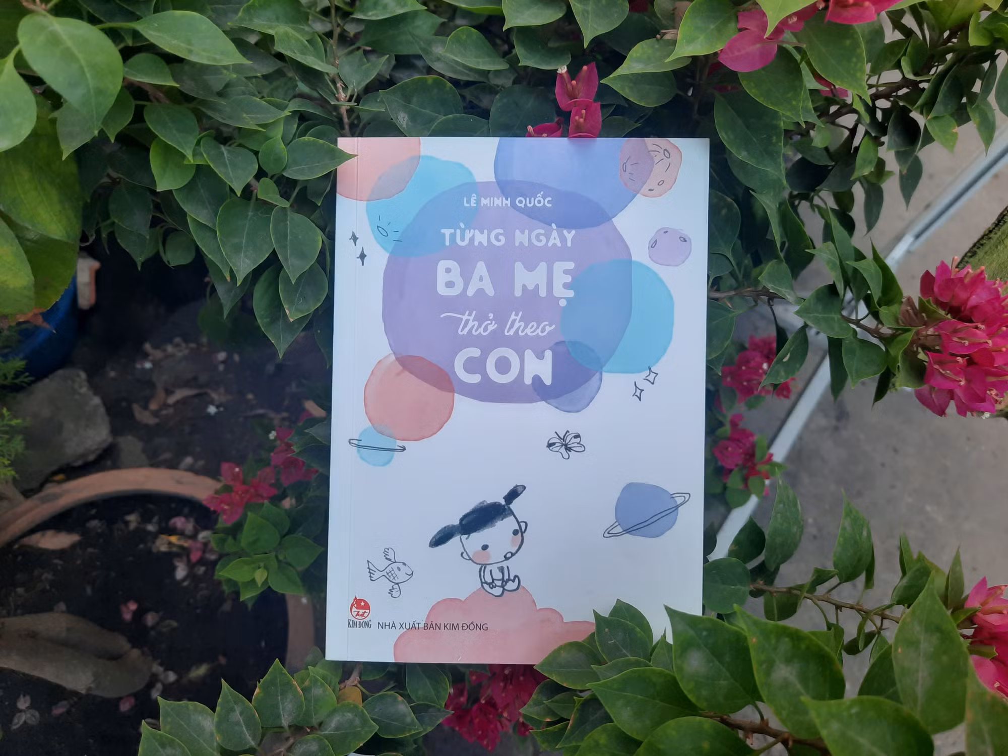 Ra mắt tùy bút “Từng ngày ba mẹ thở theo con” của Lê Minh Quốc -0