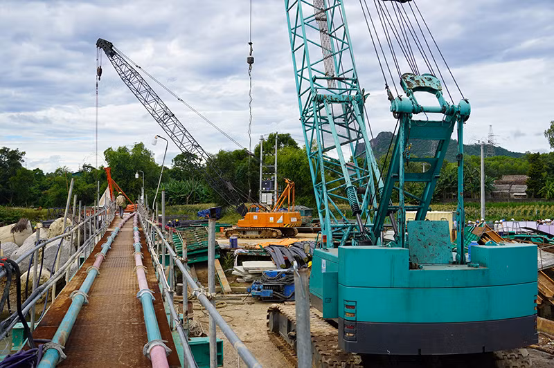 Nguy cơ thiếu nguồn nguyên liệu cát, sỏi để phục vụ cho dự án cao tốc Bắc-Nam. -0