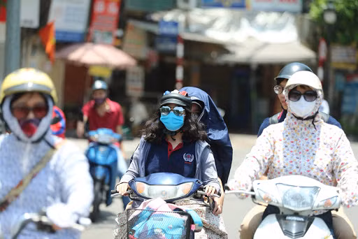 Bắc và Trung Bộ nóng như 