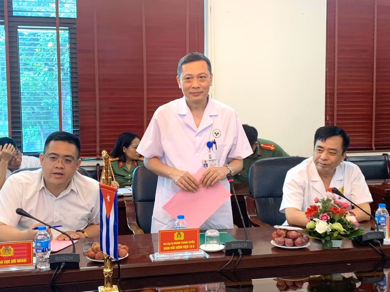 Thắt chặt mối quan hệ gắn bó keo sơn giữa hai bệnh viện đầu ngành của Bộ Công an Việt Nam và Bộ Nội vụ Cuba -0