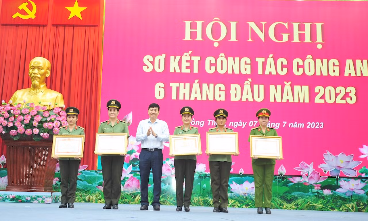 Công an các địa phương sơ kết công tác Công an 6 tháng đầu năm 2023 -0