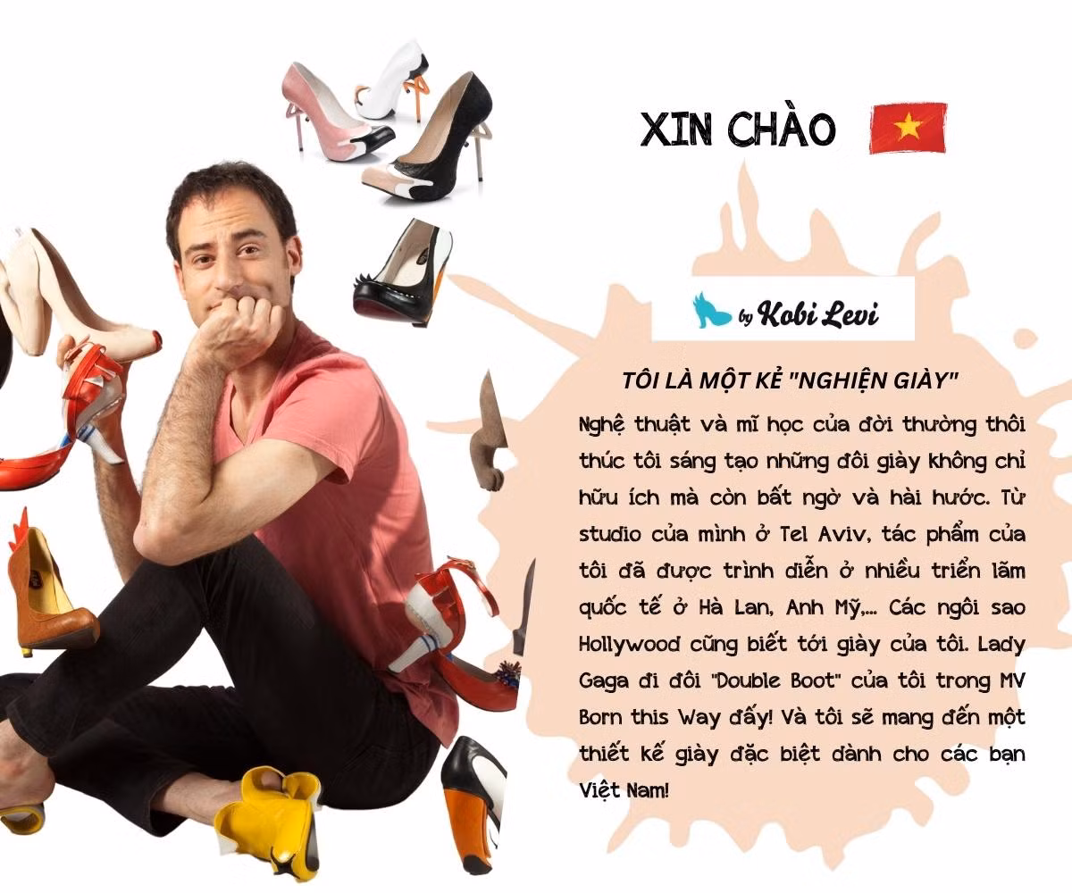 Ngôi sao thiết kế giày Israel gây 