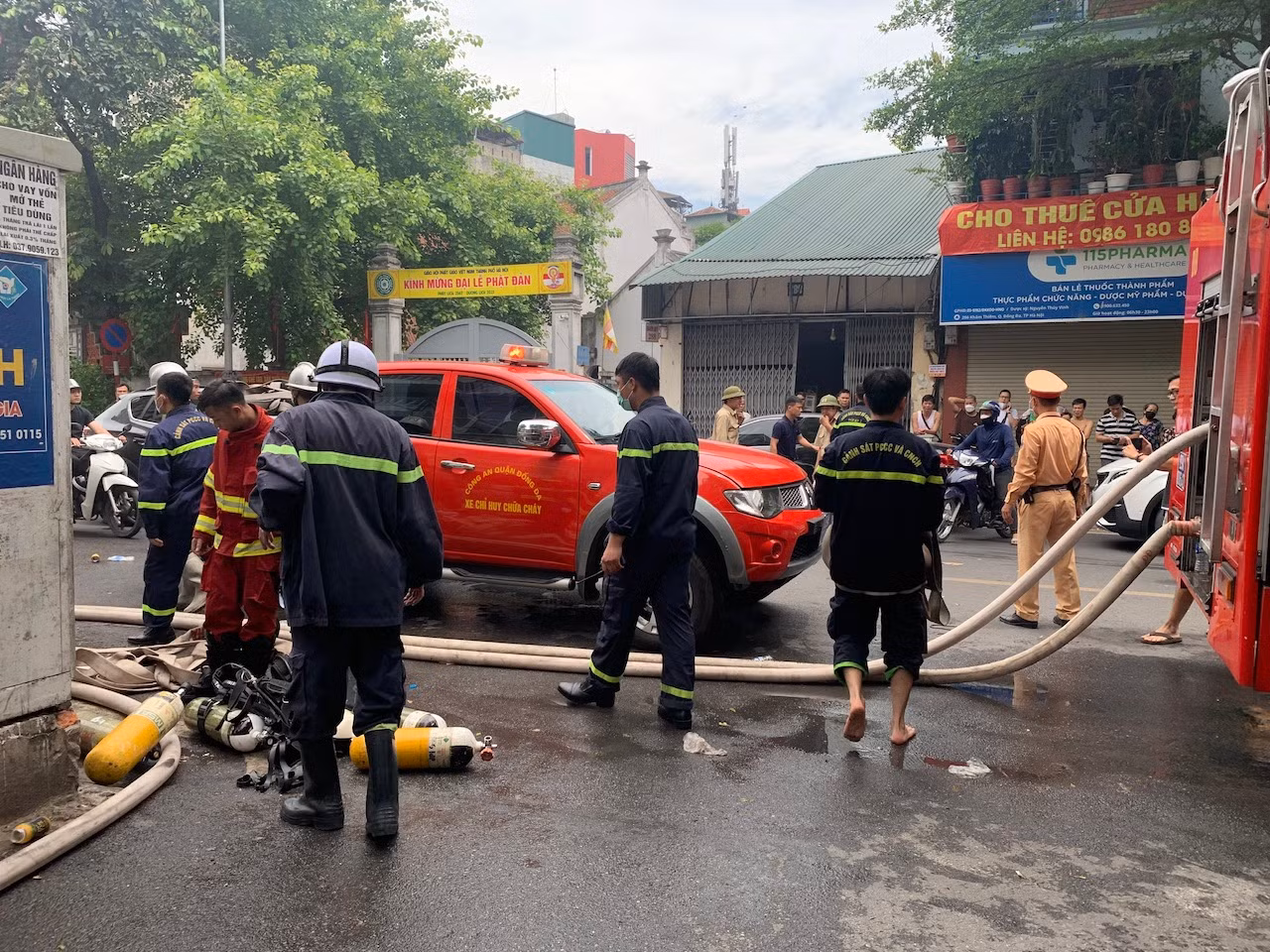 Thông tin chính thức vụ cháy tại ngõ Thổ Quan -3