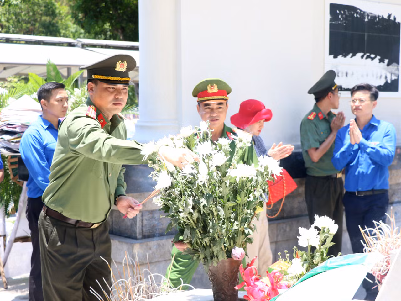 Nhiều hoạt động về nguồn ý nghĩa của Ban Thanh niên CAND tại Hà Tĩnh -0