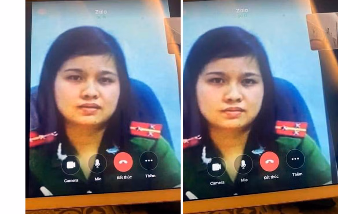 Giả danh Công an gọi zalo có hình ảnh lừa kích hoạt định danh tài khoản ngân hàng -0