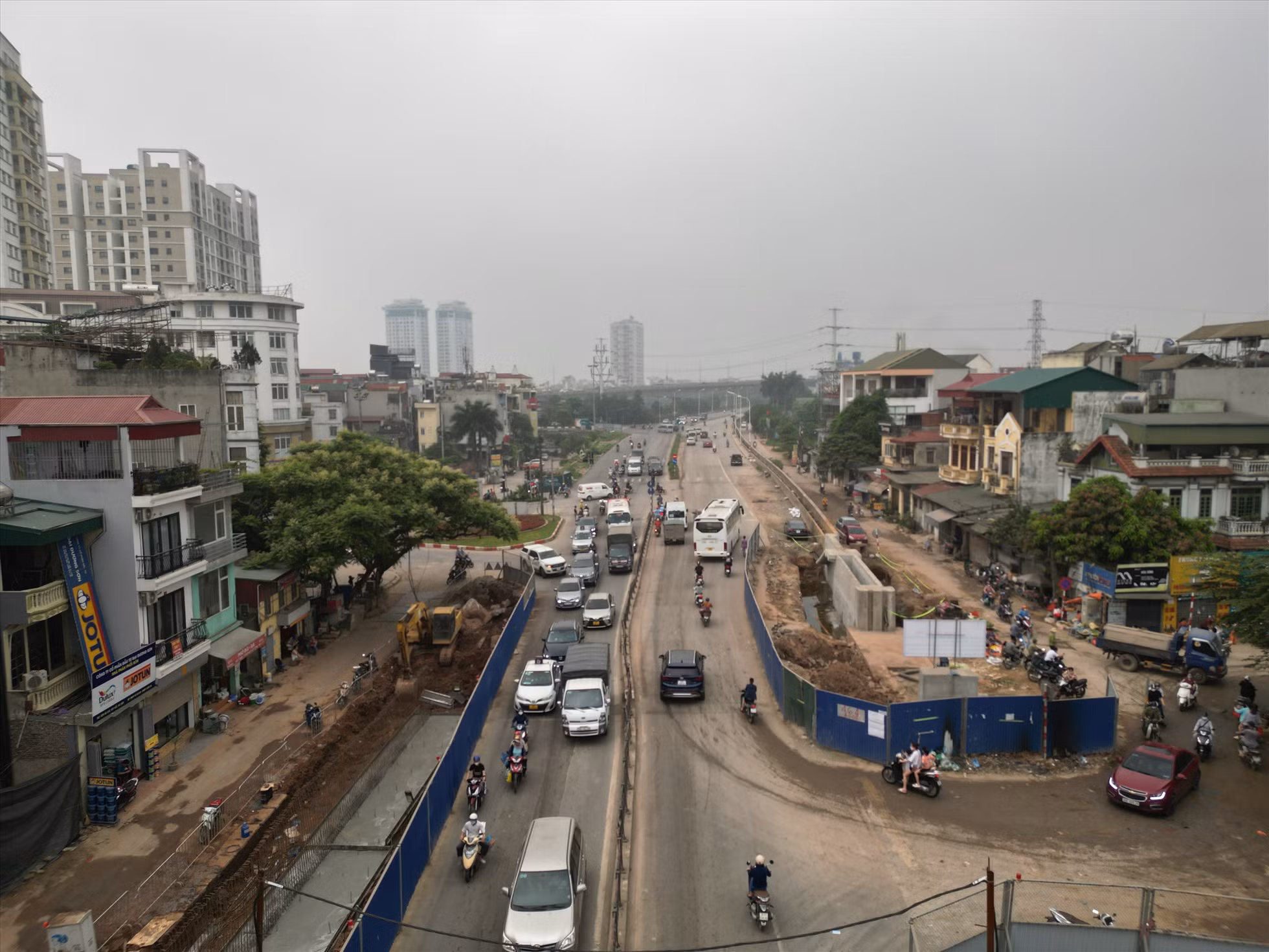 Hà Nội yêu cầu xử lý trách nhiệm việc chậm tiến độ hạ đê Âu Cơ -0