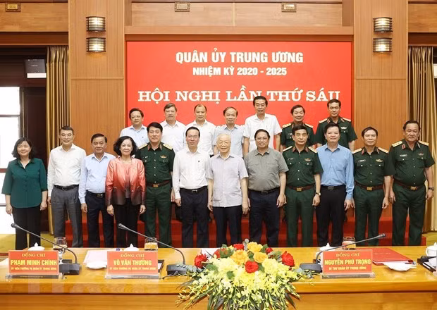Tổng Bí thư: Rèn luyện đội ngũ cán bộ quân đội theo tinh thần '7 Dám' -0