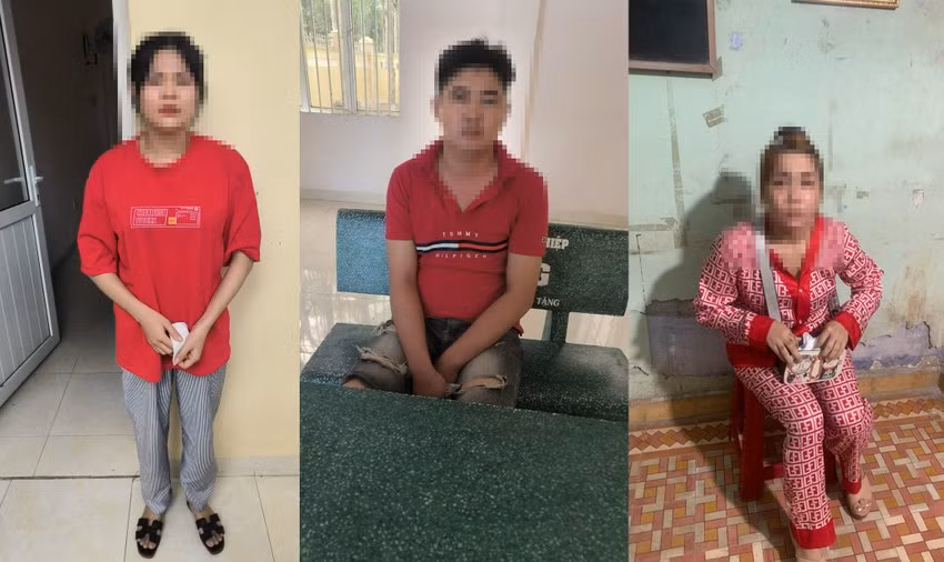 Bắt giữ nhóm đối tượng bán các cô gái trẻ sang Campuchia để phục vụ trong&nbsp;quán karaoke, tiệm massage -0