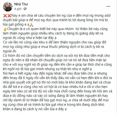Cảnh báo việc lừa đảo nhân danh từ thiện -0
