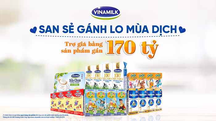 San sẻ khó khăn với cộng đồng - 1 trong 3 mục tiêu của Vinamilk trong mùa dịch -0
