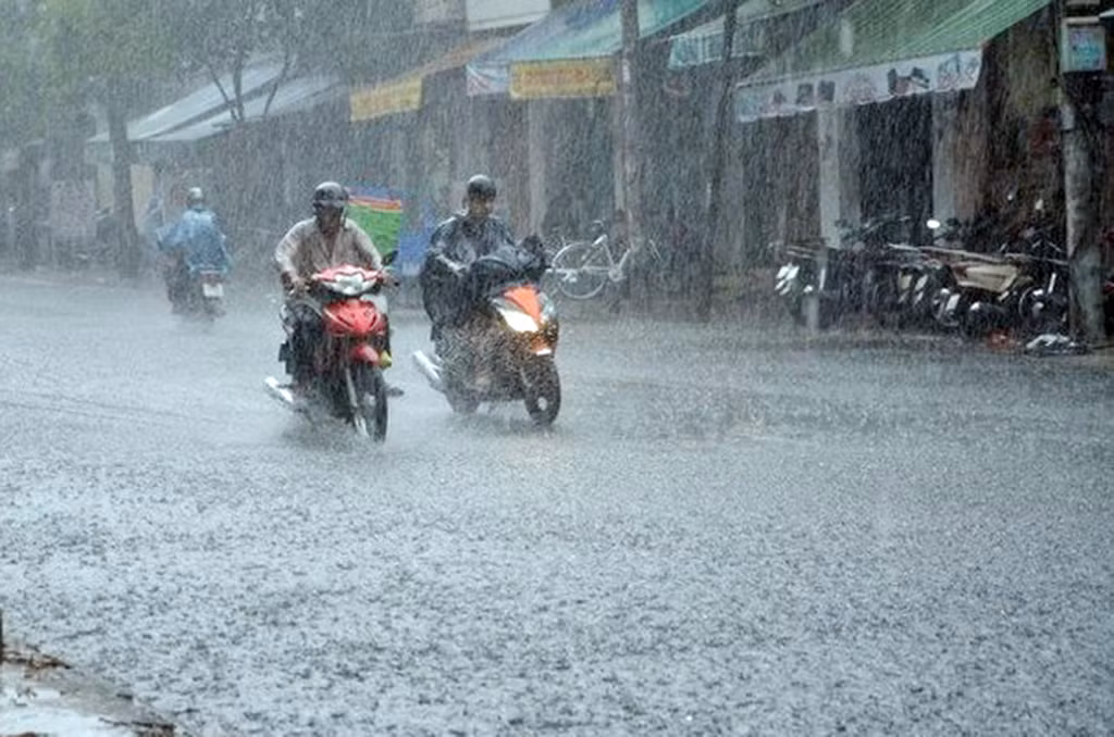 Miền Bắc nhiều nơi mưa to -0