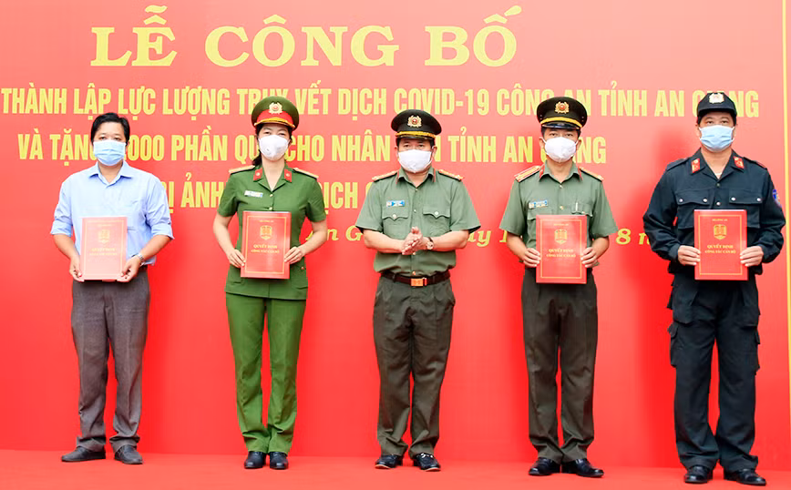 Công an An Giang thành lập lực lượng truy vết 4 cấp bóc tách F0 ra khỏi cộng đồng -0