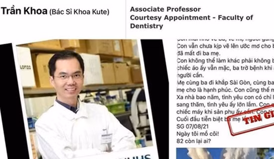 Tìm nạn nhân quyên tiền cho nhóm từ thiện lừa đảo “Bác sĩ Trần Khoa” ảnh 3
