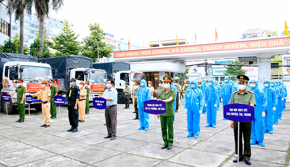 Công an An Giang thành lập lực lượng truy vết 4 cấp bóc tách F0 ra khỏi cộng đồng -0