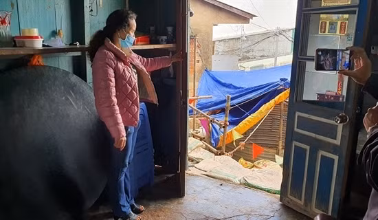 Nứt đất mạnh giữa Đà Lạt, di dời khẩn cấp 4 gia đình