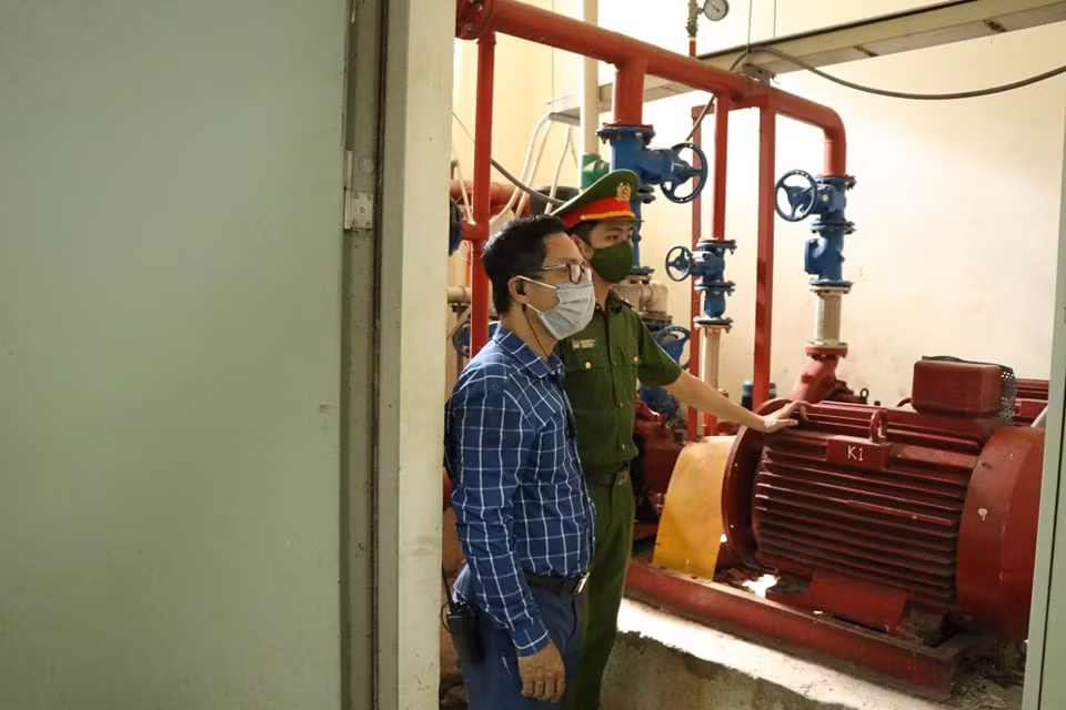Đảm bảo an toàn PCCC tại khu thu dung, điều trị bệnh nhân COVID-19 -0