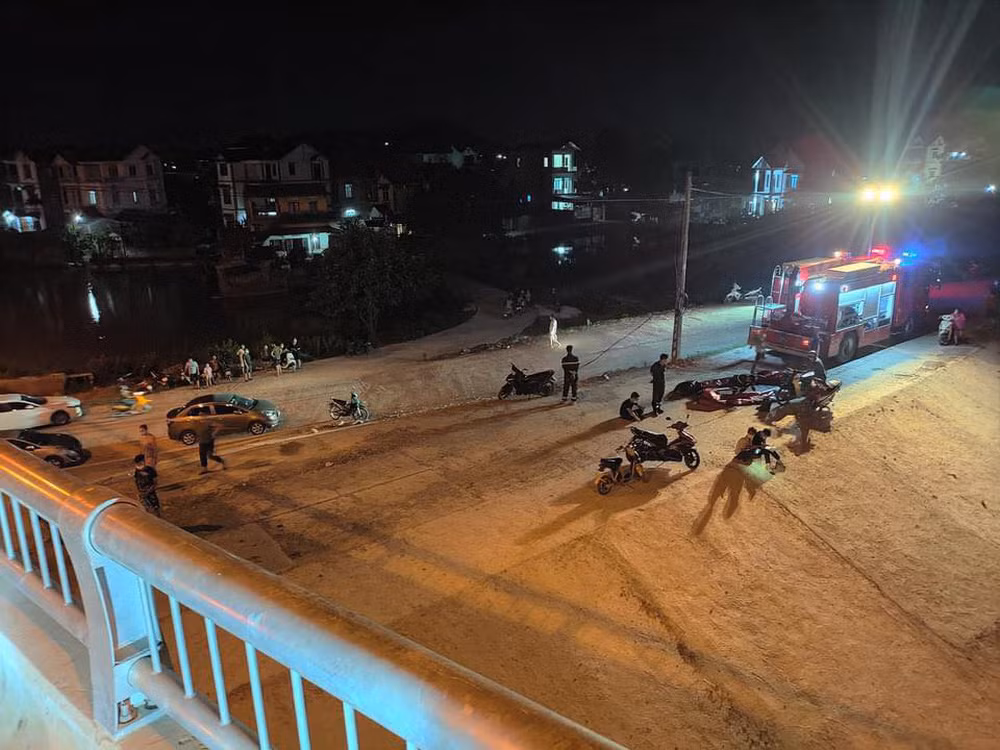 Tích cực tìm kiếm nạn nhân bị đuối nước trên sông Thương vì cứu bạn -1