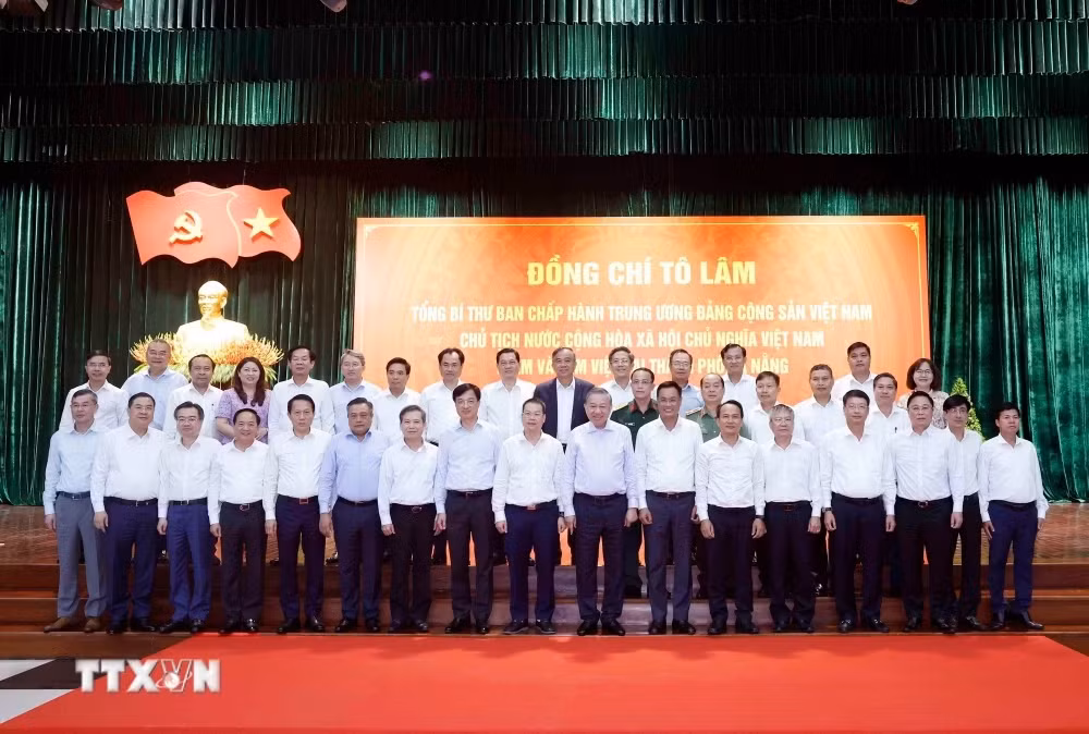 Tổng Bí thư, Chủ tịch nước Tô Lâm: Xây dựng Đà Nẵng thành 1 cực tăng trưởng lớn -0