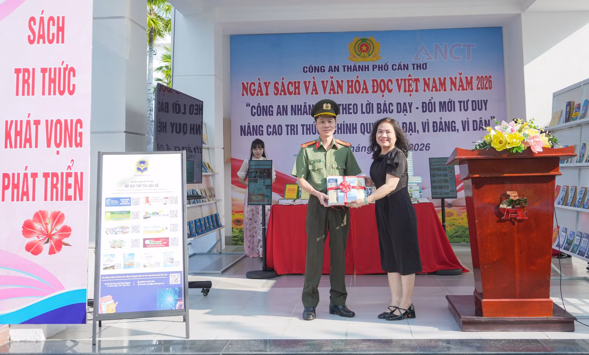 Lan tỏa giá trị văn hóa đọc trong Công an TP Cần Thơ -0