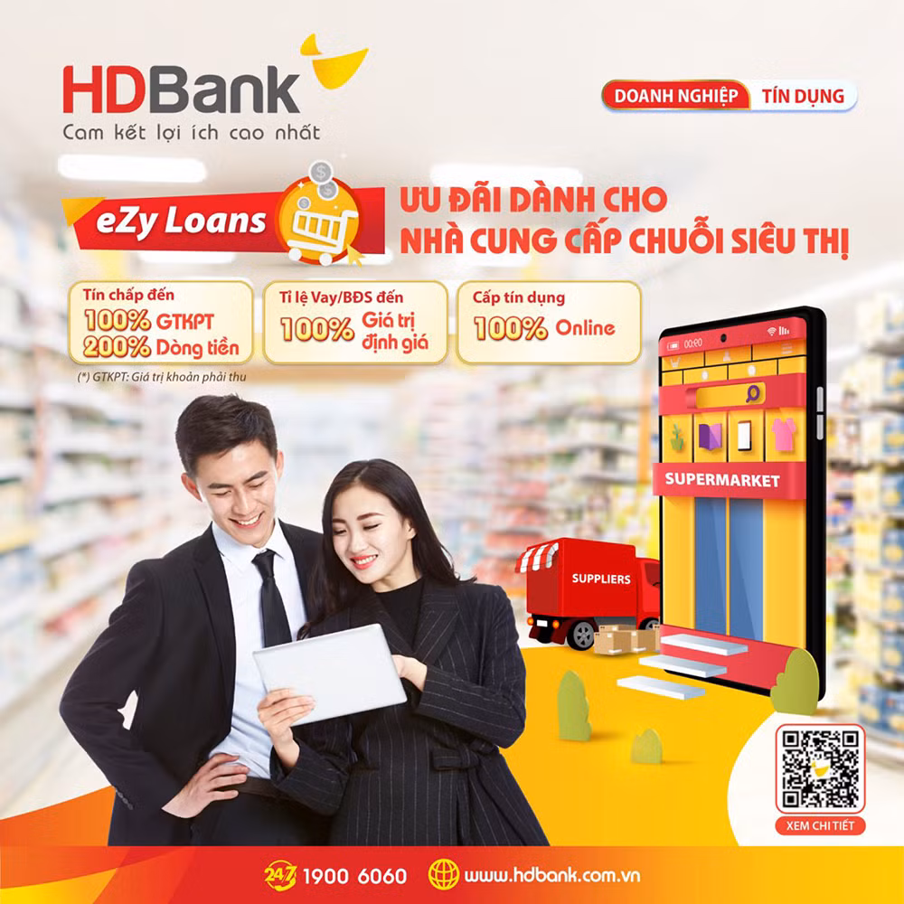 HDBank đẩy mạnh tài trợ theo chuỗi: Tín chấp lên đến 5 tỷ và tỷ lệ tài trợ đến 100%, khơi thông dòng vốn hệ sinh thái và chuỗi giá trị -0