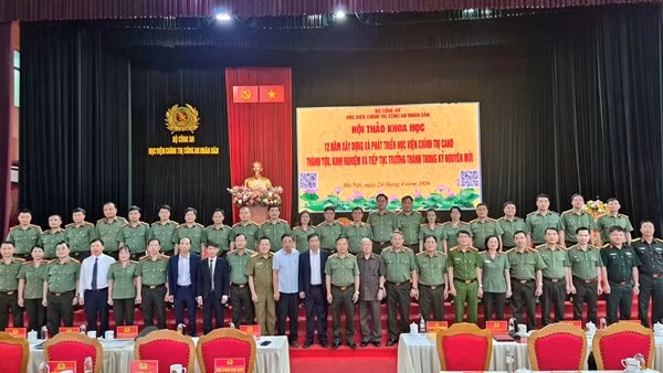 Học viện Chính trị CAND khẳng định vai trò trọng điểm đầu ngành về khoa học chính trị