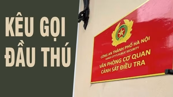 Kêu gọi bị can truy nã đầu thú