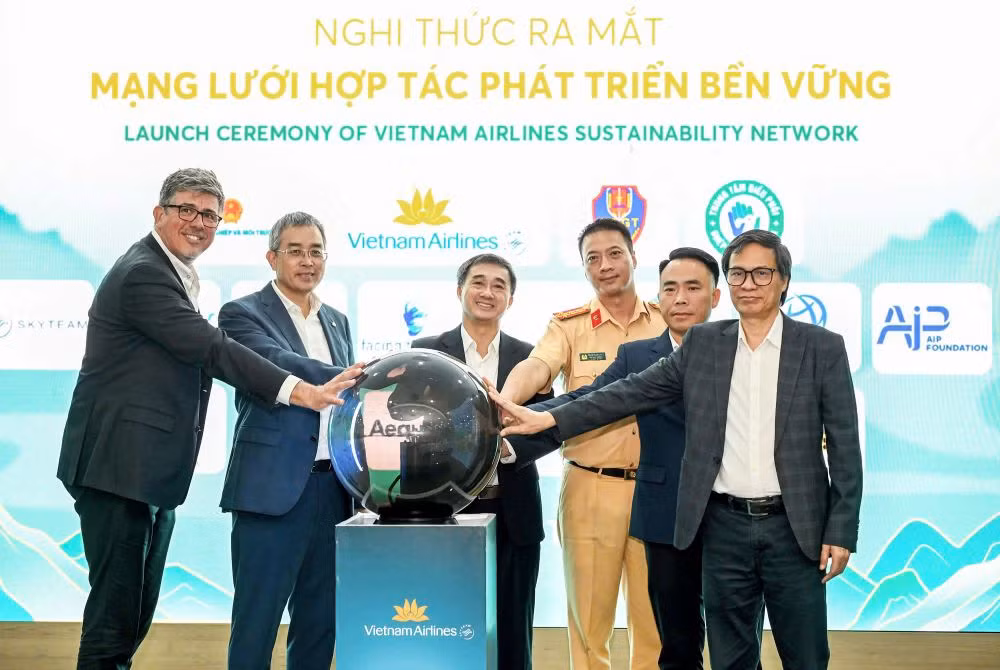 Vietnam Airlines ra mắt “Liên minh Xanh – Phát triển bền vững” -0