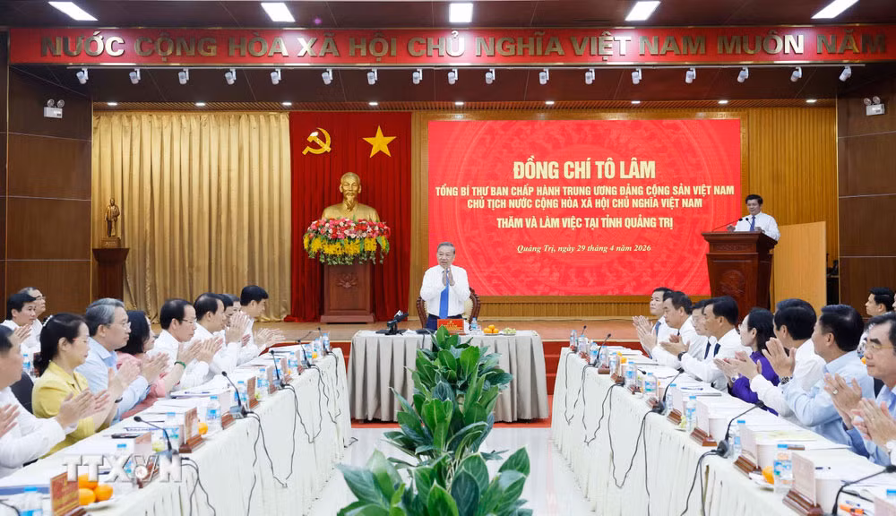 Tổng Bí thư, Chủ tịch nước Tô Lâm: Tái định vị không gian phát triển Quảng Trị với chiến lược “vươn Đông tỏa Tây” -0
