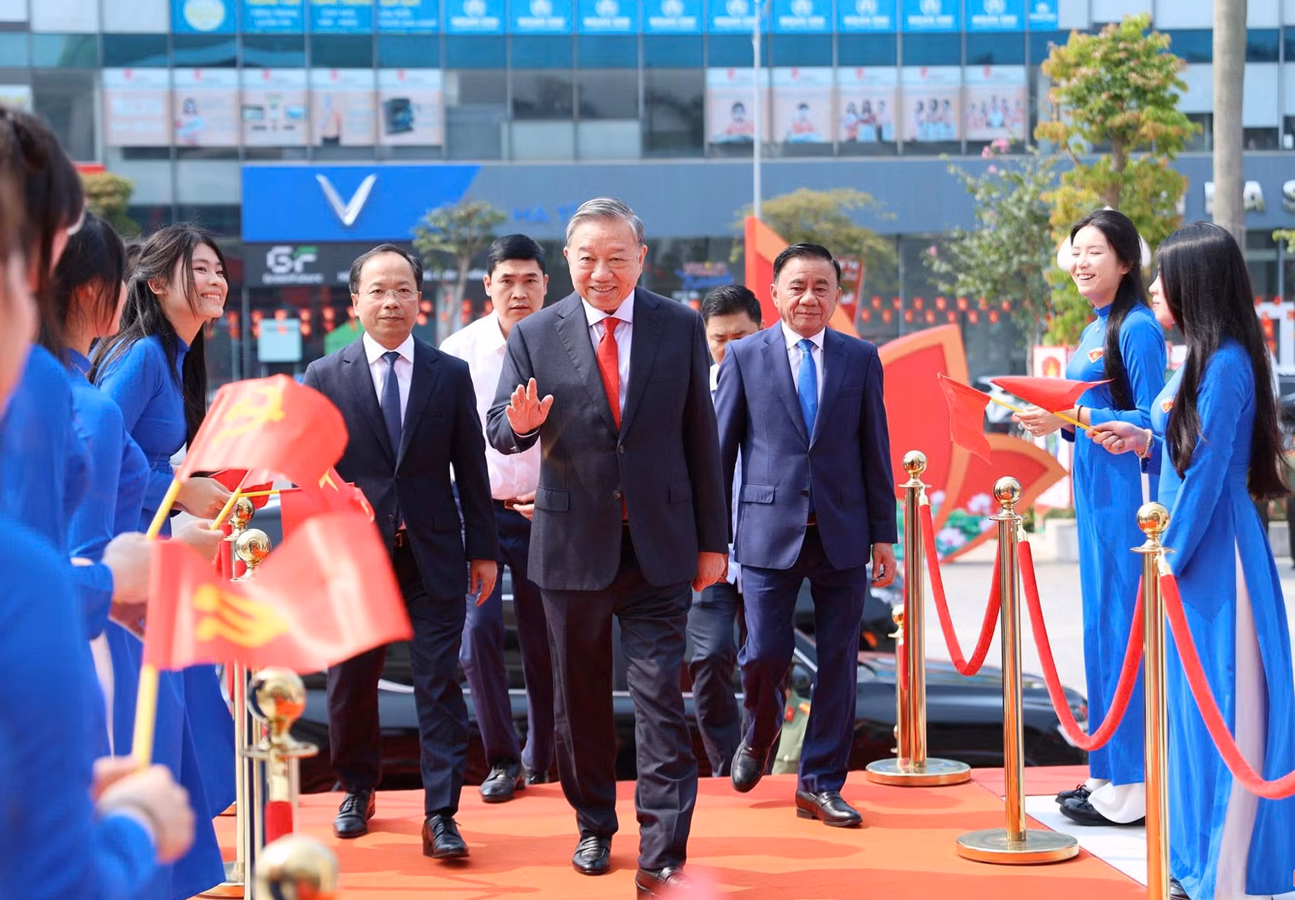 Tổng Bí thư, Chủ tịch nước Tô Lâm và các đại biểu dự Lễ kỷ niệm 120 năm Ngày sinh Tổng Bí thư Hà Huy Tập -0
