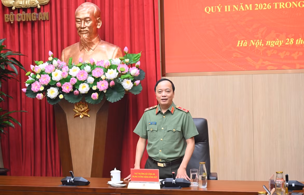 Đẩy mạnh phân bổ, giải ngân vốn đầu tư công Quý II trong Công an nhân dân -3