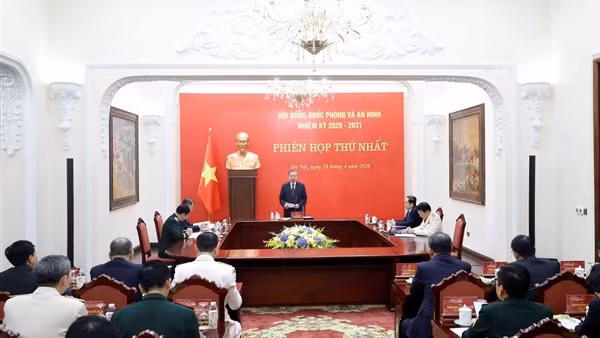 Tổng Bí thư, Chủ tịch nước Tô Lâm chủ trì Phiên họp thứ nhất Hội đồng Quốc phòng và An ninh nhiệm kỳ 2026-2031