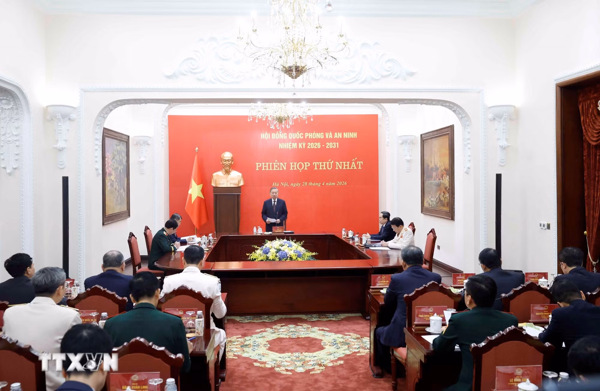 Tổng Bí thư, Chủ tịch nước Tô Lâm chủ trì Phiên họp thứ nhất Hội đồng Quốc phòng và An ninh nhiệm kỳ 2026-2031 -0