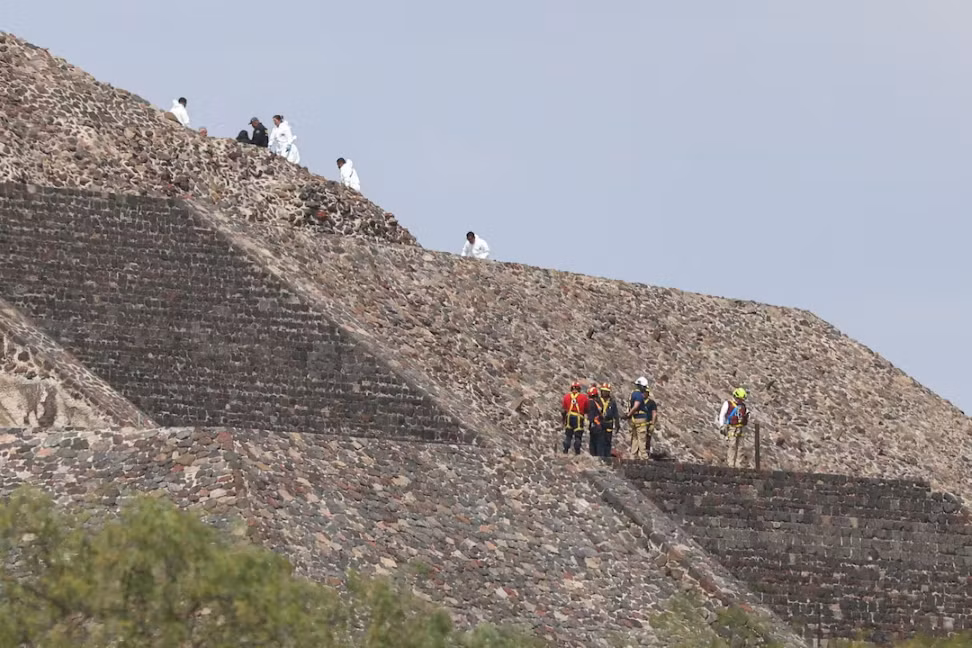 Xả súng tại khu kim tự tháp ở Mexico -0