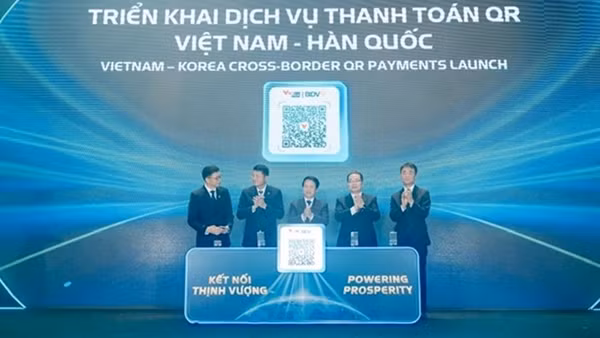 BIDV, Hana Bank và các đối tác triển khai dịch vụ thanh toán QR Việt - Hàn