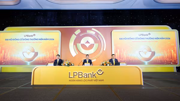 ĐHĐCĐ LPBank 2026: Thành lập ngân hàng con tại VIFC, chia cổ tức 30% và kiện toàn bộ máy nhân sự