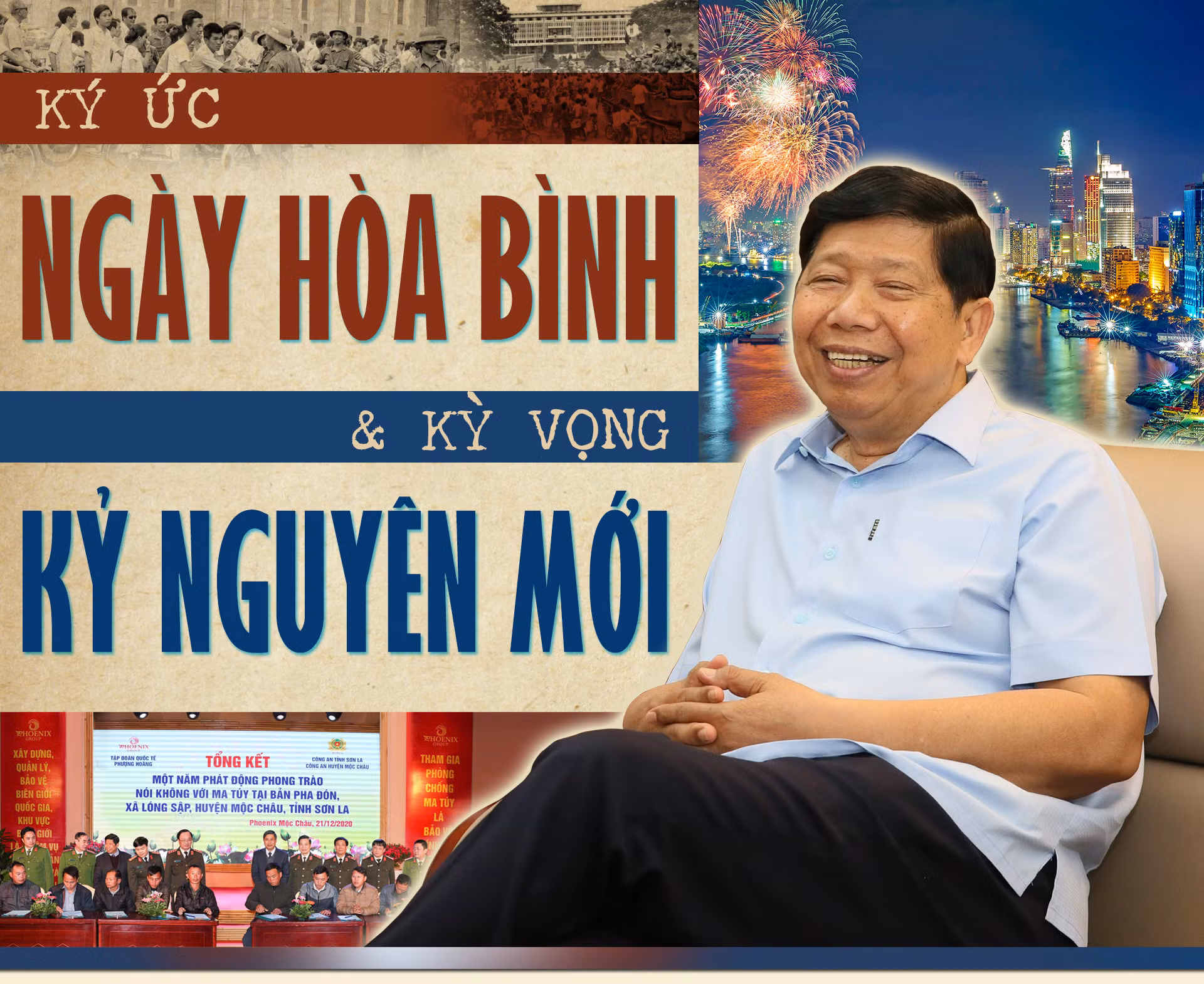 Ký ức ngày hòa bình và kỳ vọng kỷ nguyên mới -0
