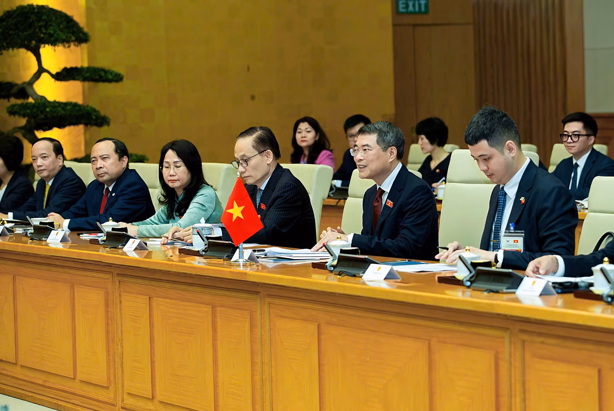 Thủ tướng Lê Minh Hưng hội kiến Tổng thống Hàn Quốc Lee Jae Myung -0