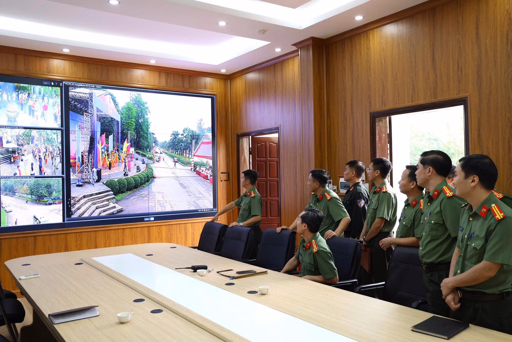 Ứng dụng công nghệ trong công tác đảm bảo an ninh, trật tự Lễ hội Đền Hùng -0