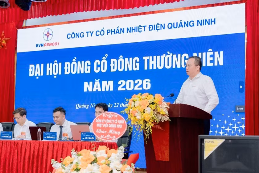Công ty cổ phần Nhiệt điện Quảng Ninh tổ chức thành công Đại hội đồng cổ đông thường niên năm 2026 -0