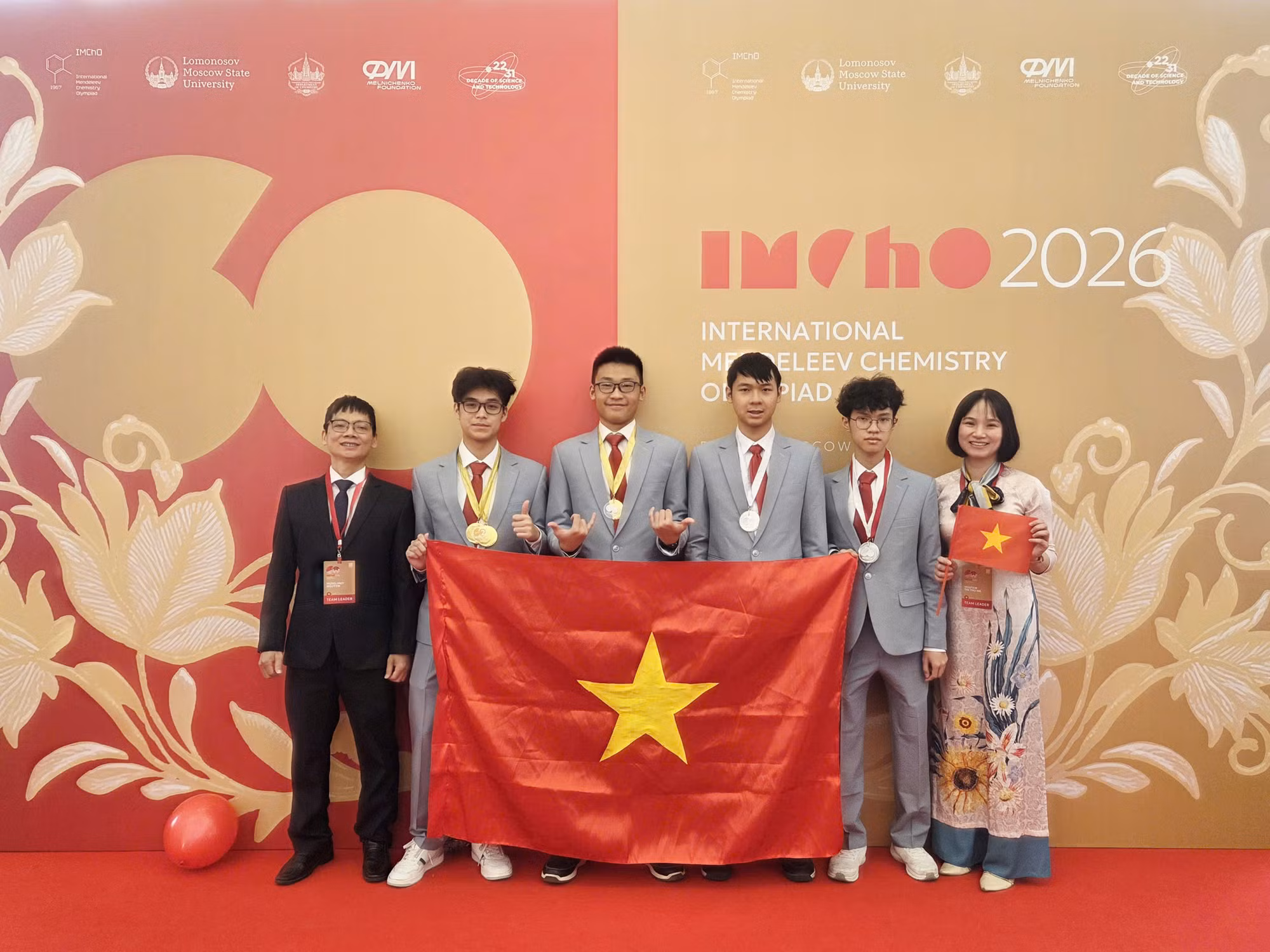 Việt Nam dành 4 huy chương tại Kỳ thi Olympic Hóa học quốc tế Mendeleev -0