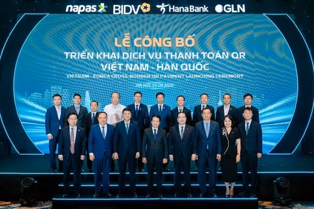 BIDV, Hana Bank và các đối tác triển khai dịch vụ thanh toán QR Việt - Hàn -0