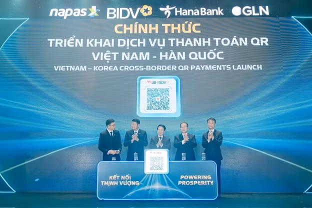 BIDV, Hana Bank và các đối tác triển khai dịch vụ thanh toán QR Việt - Hàn -0
