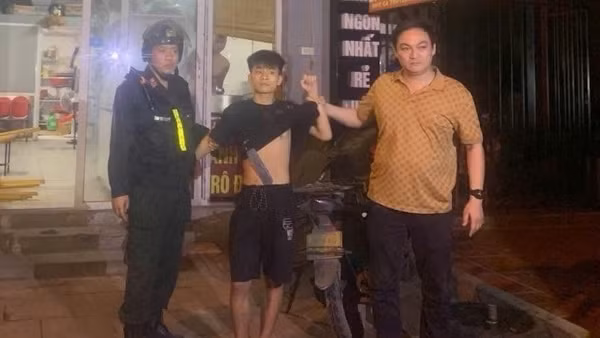Nhanh chóng bắt giữ đối tượng dùng hung khí gây thương tích