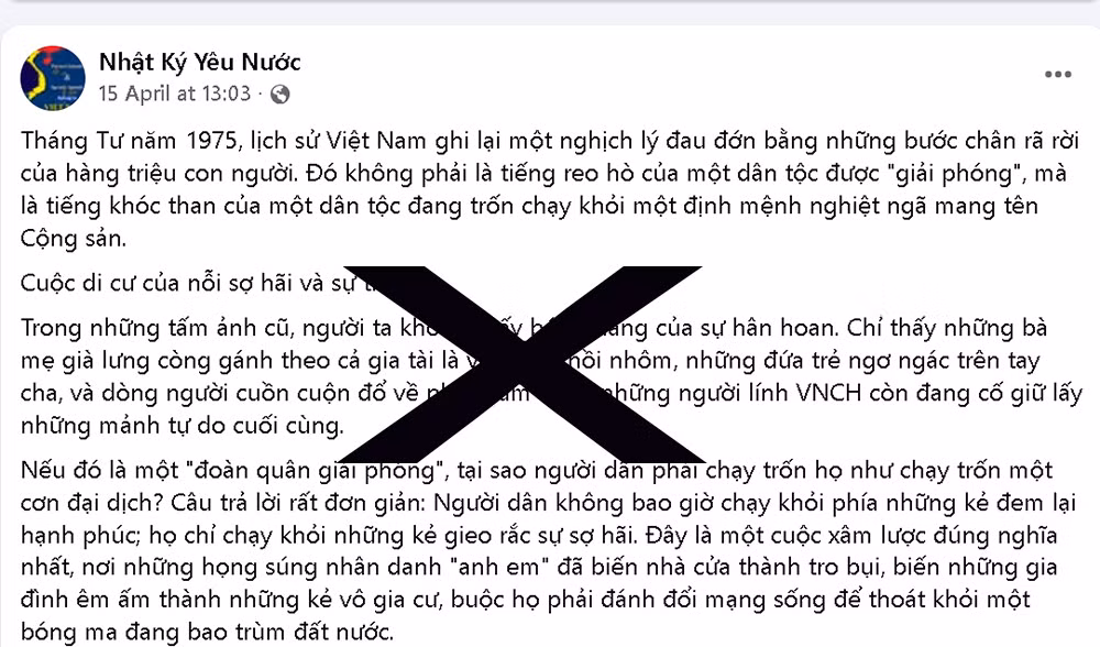 Lại giở trò “hội luận”, “bàn tròn” đánh tráo bản chất, ý nghĩa lịch sử ngày 30/4/1975 -0